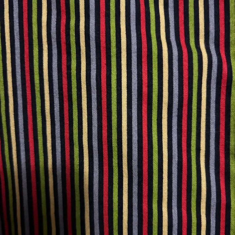 Striped Apron with Adjustable Straps